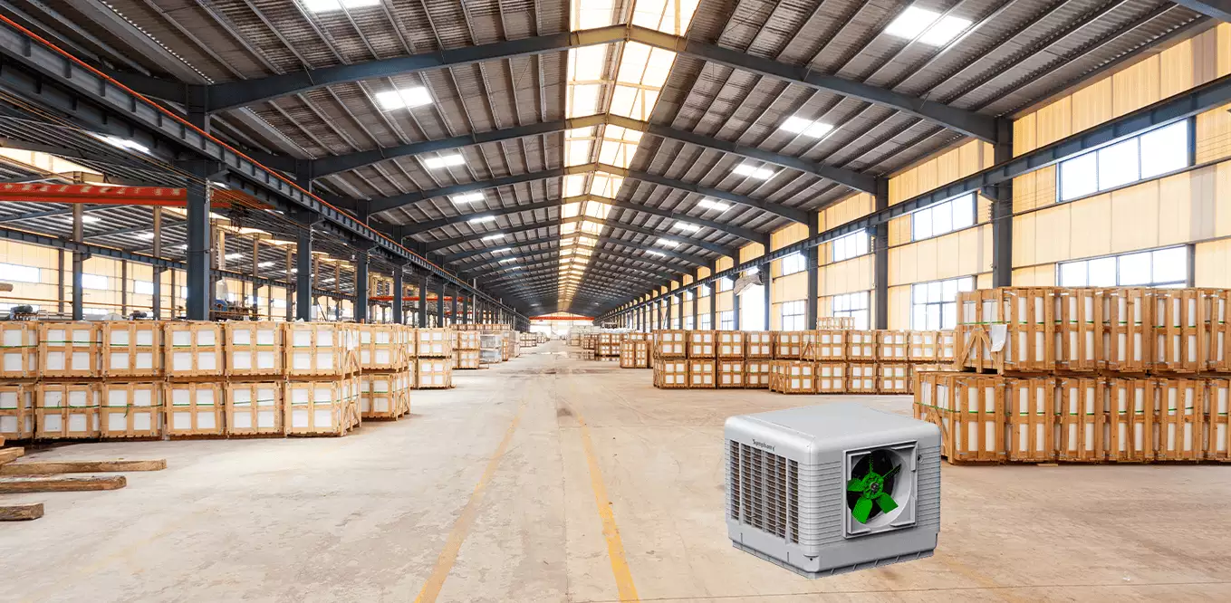 Symphony cooler deployment for large space